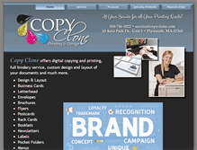 Tablet Screenshot of copyclone.com